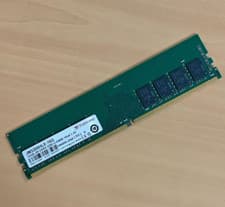Image of TRANSCEND 16GB DDR4 3200 MHz PC4-25600 CL22 DIMM Desktop PC Memory RAM