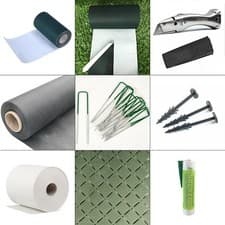 Image of Artificial Grass Accessories, Weed Membrane, Pins, Pegs, Adhesive, Joining Tape