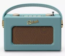 Image of ROBERTS Revival Uno BT Portable DAB+/FM Retro Bluetooth Radio - Duck Egg