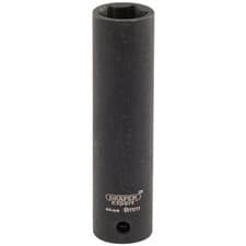 Image of Draper Expert HI-TORQ 6 Point Deep Impact Socket, 1/4" Sq. Dr., 9mm