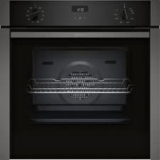 Image of Neff B3ACE4AG3B N50 Slide & Hide Electric Single Oven Built-In Graphite NEW