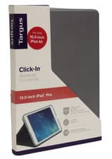 Image of Targus Click-In Protective Case Cover for iPad Air iPad Pro 10.5 inch Gray Grey