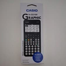 Image of Casio fx-CG100 Graphic Calculator-Colour for Screen, A-Level &Higher Education.