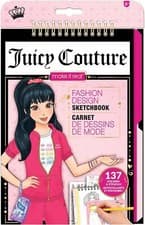 Image of Juicy Couture Fashion Design Sketchbook Arts & Crafts Drawing Pad