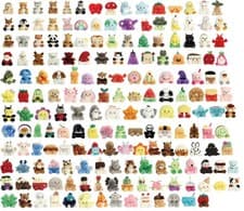 Image of NEW AURORA PLUSH ASSORTED PALM PALS CUDDLY SOFT TOY TEDDY BEAR - CHOOSE DESIGN