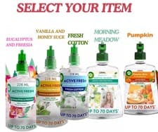 Image of Air Wick Aerosol-Free Automatic Air Freshener Spray Refill Active Fresh Odour