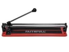 Image of Faithfull Trade Tile Cutter 400mm - Precision Tile Cutting Tool
