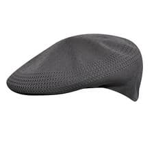 Image of KANGOL Hat 504 Tropic Ventair Summer Flat Cap 0290BC Charcoal Sizes: S - XL