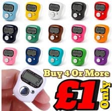 Image of Silent Tally Counter – Zikr, Tasbih Use – Gym, School, Inventory