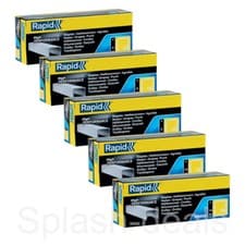 Image of Rapid No 13 Staples High Performance Finewire R13- 4 6 8 10 14mm - Pack of 5000