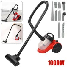 Image of Bagless Cylinder Vacuum Cleaner 1000W Compact Lightweight Powerful Cyclonic Vac