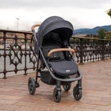 Image of Joie Stroller Travel Pushchair Buggy Pram Mytrax Pro With Rain Cover Lightweight