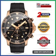 Image of TISSOT T-Sport Seastar 1000 T120.417.37.051.00 Chronograph Black Dial Mens Watch