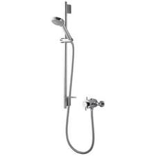 Image of Aqualisa Aspire DL Exposed Thermostatic Shower & Adjustable Head Chrome ASP001EA