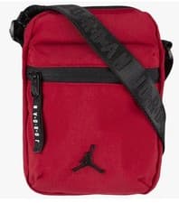 Image of Nike Air Jordan Unisex Airborne Festival Bag Crossbody Gym Red 9A0631-R78 O/S