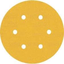 Image of Bosch EXPERT C470 Red Wood Top Sanding Discs 150mm 150mm 240g Pack of 50