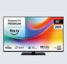 Image of Panasonic Smart Fire TV-50W85BEY (2025) 50" QLED HDR 4K Ultra HD Black