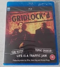 Image of GRIDLOCK'D - rare UK Region B Blu-Ray - Tim Roth Tupac Shakur NEW & SEALED!!!