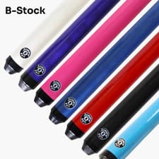 Image of Jonny 8 Ball 57" JET Full Size 2 Piece Ash Pool Snooker Cue 9.5m Tip - B-STOCK