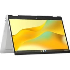 Image of HP Chromebook x360 14b-cd0002na 14" Touchscreen Laptop Intel N100 4GB 128GB #A