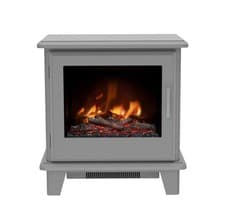 Image of Be Modern Wilmslow 2kW Matt Grey Electric Stove (H)585mm (W)550mm £380