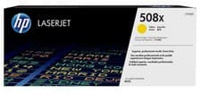 Image of Genuine HP CF362X (508X) Yellow Toner Cartridge Open