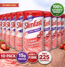 Image of SLIMFAST Strawberry Milkshake Powder 10x365G