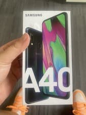Image of Samsung Galaxy A40 64GB, Black, Unlocked, Dual SIM