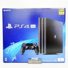 Image of Sony PS4 PlayStation 4 Pro Jet Black 1TB Console CUH-7200BB01 Japan NEW