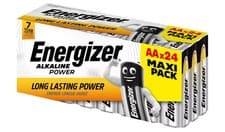 Image of 24x Energizer AA Alkaline Power Batteries Maxi Pack LR6 MX1500 Long Lasting