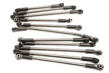 Image of Billet Machined Linkage (11) Set for Element RC 1/10 Scale Enduro Sendero