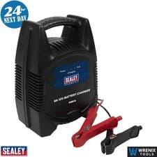 Image of Sealey DSBC6 12V Battery Charger 6A 230V Automotive Car Van Bike Charger