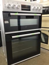 Image of Beko EDC6731W 60cm Double Oven Electric Cooker - White   (11455)