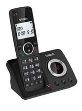 Image of VTech ES2050 DECT Cordless Phone with Answering Machine,Call One Size, Black