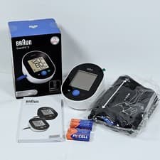 Image of Braun ExactFit 2 Upper Arm Blood Pressure Monitor With Cuff Boxed 5 Year Tested