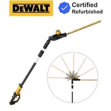 Image of Dewalt DCMPH566N 18v XR Brushless Pole Hedge Trimmer 55cm Long Reach 3.35m Bare