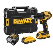 Image of Dewalt DCD709D2T 18v XR Brushless Compact Combi Hammer Drill Tstak - 2 x 2.0ah