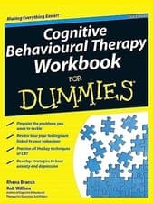 Image of Cognitive Behavioural Therapy Workbook for Dummies - NEW Rob Willson, Rh 2012