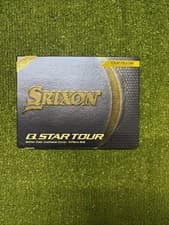 Image of Srixon Q Star Tour Golf Balls 12-Pack Yellow