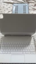 Image of Apple Magic Keyboard for iPad Pro 13 inch (M4) White, British English Layout