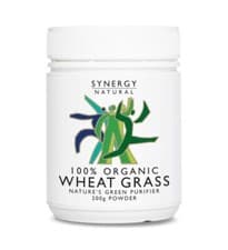 Image of Synergy Natural 100% Organic Wheatgrass 200g (BBD 30-04-25)