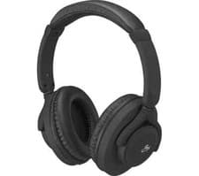Image of GOJI Lites GLITVBT18 Wireless Bluetooth Headphones Stylish Black Great Sound