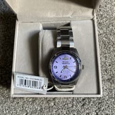 Image of Vivienne Westwood Pennington Purple Dial Watch VV274MBLSL Ladies Watch