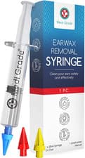Image of Medi Grade Ear Wax Removal Syringe - Natural Ear Cleaner for Safely Removing Ear