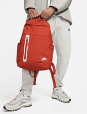 Image of Mens Nike Tech Premium Backpack DN2555 633 Red/Beige Size 21L*