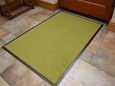 Image of Large Machine Washable Barrier Mats For Kitchens Halls Doors Dirt Trapper Mat