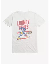 Image of Looney Tunes Bugs Bunny Tennis T Shirt Size S - 5XL Gift For Friends