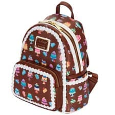Image of Loungefly Disney AOP Princess Cakes Mini Backpack Bag