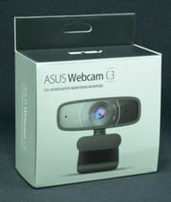 Image of ASUS C3 Full HD USB Webcam 1080P 30 FPS 360° Rotatable Home Office Microphone