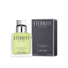 Image of CK CALVIN KLEIN ETERNITY EAU DE TOILETTE 100ML EDT SPRAY FOR MEN ORIGINAL SEALED